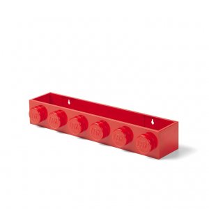 LEGO hanging shelf - red