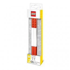 LEGO Gelové pero, červené - 2 ks