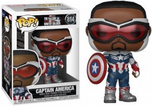 Funko Pop! Marvel The Falcon and The Winter Soldier Captain Marvel 814