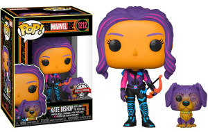 Funko POP! Marvel Kate Bishop With Lucky The Pizza Dog 1212