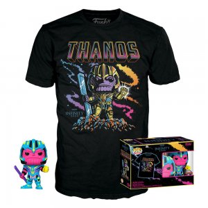 Funko POP! Marvel The Infinity Saga Thanos 909 with T-shirt size L