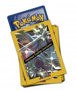 Pokemon 65x card case with Zacian and Zamazenta