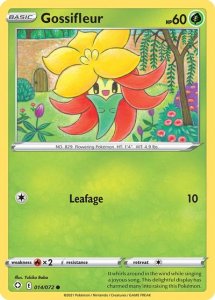Pokémon card Gossifleur 014/072