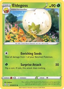 Pokémon card Eldegoss 015/072