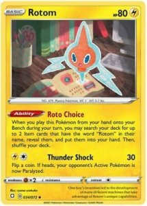 Pokémon card Rotom 034/072