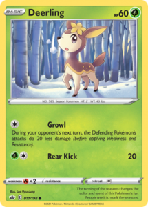 Pokémon karta Deerling 011/198- Chilling Reign