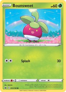 Pokémon card Bounsweet 013/198- Chilling Reign