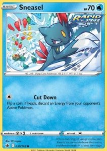 Pokémon card Sneasel 030/198