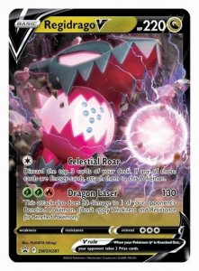 Pokémon card jumbo  Regidrago V