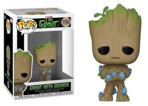 Funko POP! Marvel I Am Groot Groot with  Grunds 1194