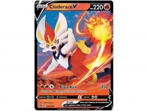 Pokémon card Cinderace V 043/264 - Fusion Strike
