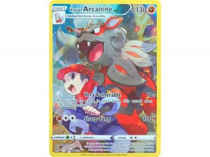 Pokémon card Hisuian Arcanine TG08/TG30 - Lost Origin
