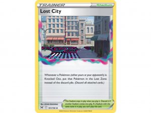 Pokémon card Lost City 161/196 - Lost Origin