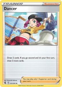 Pokémon card Dancer 232/264 - Fusion Strike
