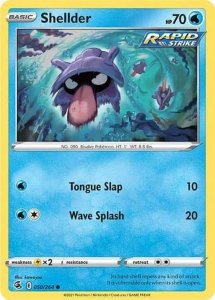 Pokémon karta Shellder 050/264 - Fusion Strike