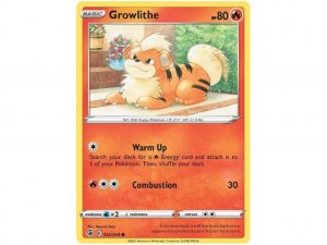 Pokémon card Growlithe 032/264 - Fusion Strike