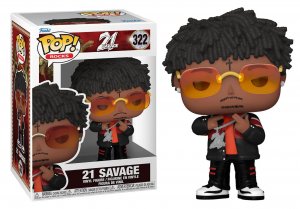 Funko Pop! Rocks 21 Savage 322