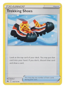 Pokémon card Trekking Shoes 145/159 - Crown Zenith
