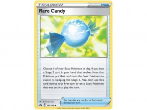 Pokémon card Rare Candy 141/159 - Crown Zenith