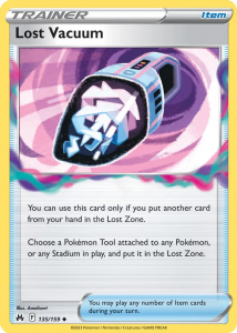Pokémon card Lost Vacuum 135/159 - Crown Zenith