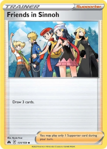 Pokémon karta Friends in Sinnoh 131/159 - Crown Zenith