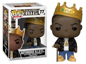 Funko Pop! Notorious B.I.G. Notorious B.I.G. with Crown 77