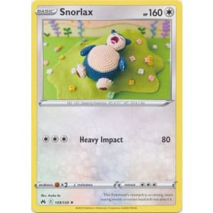 Pokémon karta Snorlax 109/159 - Crown Zenith