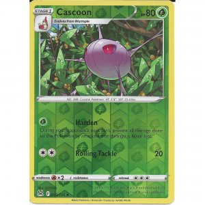 Pokémon card Cascoon 009/196 Reverse Holo - Lost Origin