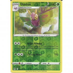 Pokémon card Dustox 010/196 Reverse Holo - Lost Origin