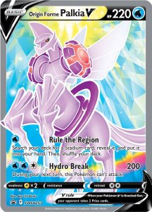 Pokémon card Origin Forme Palkia V SWSH253