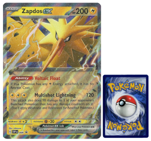 Pokémon karta jumbo Zapdos ex SVP 049
