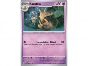 Pokémon karta Kadabra 064/165 Holo - Scarlet & Violet 151