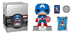 Funko POP! Marvel 25th Anniversary Captain America Limited Edition