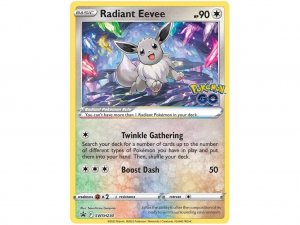 Pokémon card Radiant Eevee SWSH230 Holo