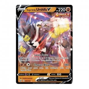 Pokémon card Single Strike Urshifu V 085/163 Holo - Battle Styles