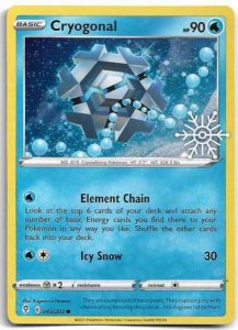 Pokémon card Cryogonal 043/203 Holo - Evolving Skies
