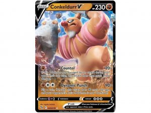 Pokémon card Conkeldurr V 040/078 Holo - Pokémon Go