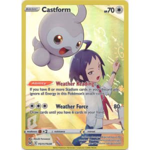 Pokémon card Castform TG11/TG30 Holo - Lost Origin