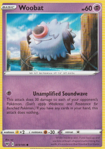 Pokémon karta Woobat 073/185 - Vivid Voltage