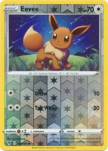 Pokémon karta Eevee 130/185 Reverse Holo - Vivid Voltage