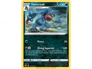Pokémon karta Toxicroak 110/195 - Silver Tempest