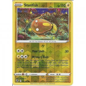 Pokémon karta Stunfisk 055/195 Reverse Holo - Silver Tempest