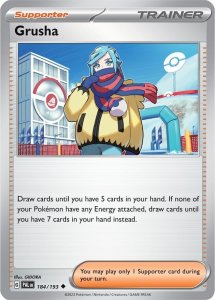 Pokémon card Grusha 184/193 - Paldea Evolved