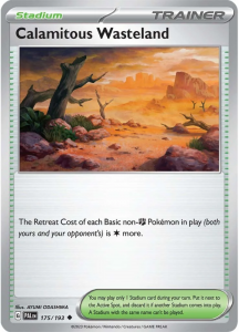 Pokémon karta Calamitous Wasteland 175/193  - Paldea Evolved