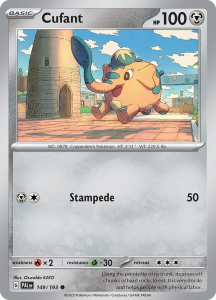 Pokémon card Cufant 149/193 - Paldea Evolved
