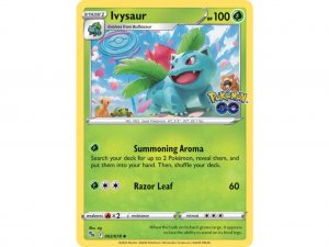 Pokémon card Ivysaur 002/078 - Pokémon Go