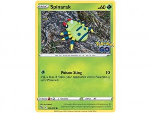 Pokémon card Spinarak 006/078 - Pokémon Go