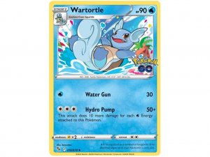 Pokémon card Wartortle 016/078 - Pokémon Go