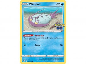 Pokémon card Wimpod 025/078 - Pokémon Go
