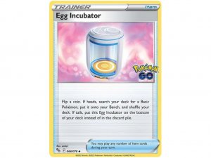 Pokémon karta Egg Incubator 066/078 - Pokémon Go
